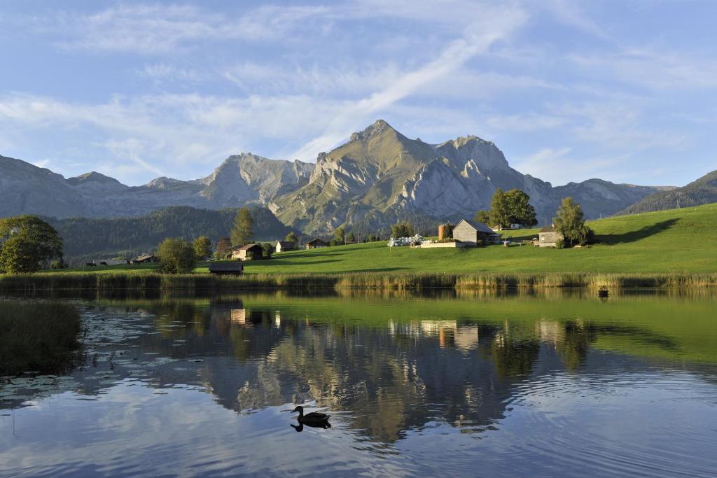 Hotel Sonne Amden Exteriör bild